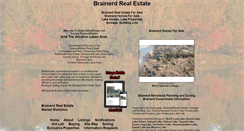 Desktop Screenshot of brainerdrealestate.com